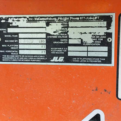 USED 2017 JLG 450AJ