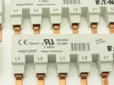 Eaton WMZT2P6T Circuit Breaker Busbars 2-3 Pole Extension Terminal Mixed Lot