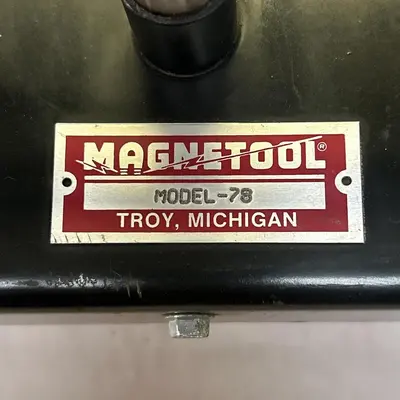 Used MAGNETOOL MODEL 78 Misc Electrical & Power Parts Ohio US | Surplus Asset Holdings #1239325