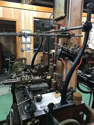 9286-385 Antique Holtzapffel Ornamental Turning Lathe, Circa 1881