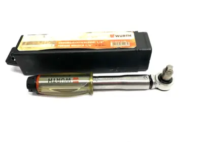 USED WÜRTH TORQUE WRENCH 1/4" 4-20NM, REVERSIBLE RATCHET, 0714720020