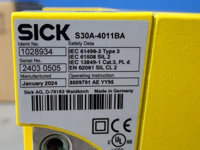 New | in-Stock 2024 SICK S30A4011BA Photoelectric Sensors Ohio US | HGR 24 #1134640