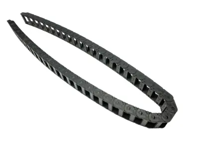 USED IGUS E-CHAIN CABLE CARRIER 45-LINKS 80" OVERALL LENGTH