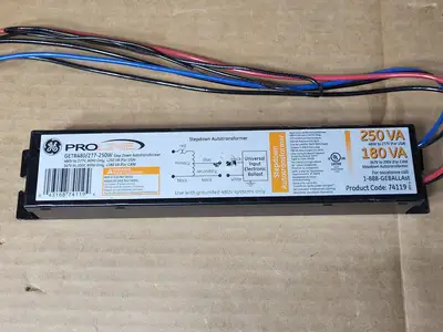 NEW GENERAL ELECTRIC GETR480/277-250W