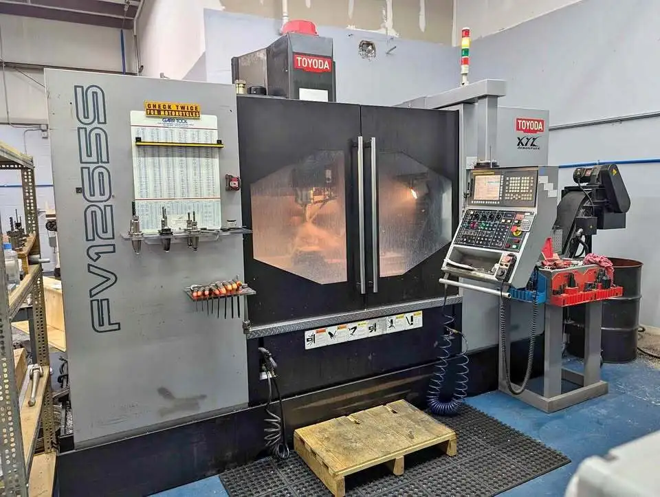 Used 2013 TOYODA FV1265S Vertical Machining Centers Illinois US | Asset Exchange Corporation #1278595