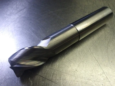 LMT Onsrud 1" 3 Flute Carbide CR Endmill 1" Shank .12 R WAM2641812 (LOC1018A)