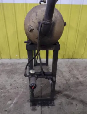 7 TON AIRAM ARDCOR PNEUMATIC 4-POST CUTOFF PRESS. STOCK # 0537226