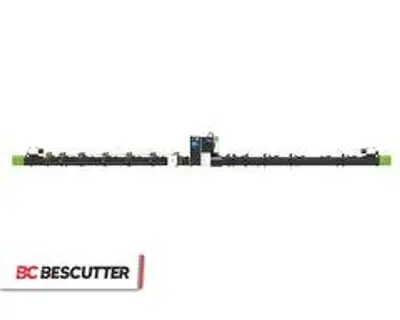 Bescutter Hytube 3Chuck TUBE CUTTER 2000W - 6000W | Fiber Laser Pipe Cutting Machine with Auto Loading