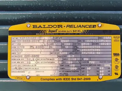 USED BALDOR ECP84110T-5