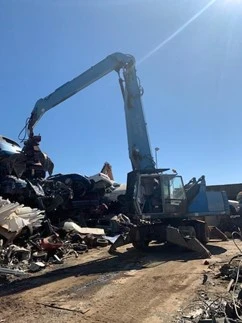 USED FUCHS 340 WITH GRAPPLE
