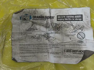 PIG 65 Gal Overpack Salvage Drum Oil Spill Kit