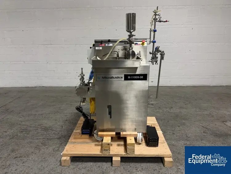 Used Microfluidics Microfluidics Microfluidizer:, model M-110EH-30 Homogenizers Ohio US | Federal Equipment Company #1512811
