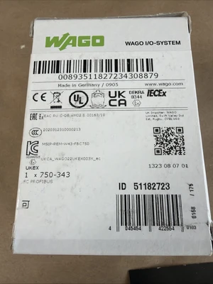 NEW WAGO 750-343