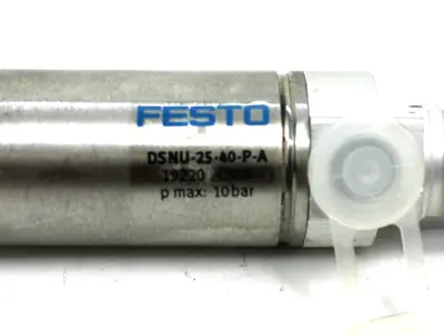 Festo DSNU-25-40-P-A Pneumatic Cylinder, 25mm Bore, 40mm Stroke