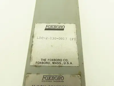Foxboro H11A3/33A4 62H-4E-OH M/62H HMI Control Station 0 To 100 Dial