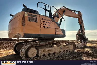 Used 2019 CASE CX160D Crawler Excavators Pennsylvania US | Proxy Equipment #1377913