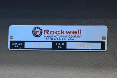 15" ROCKWELL DELTA VARI-SPEED DRILL PRESS, MODEL 15-655