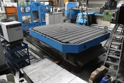 USED ERNAULT & SOMUA CNC TURNING TABLE 3500 X 3000 MM