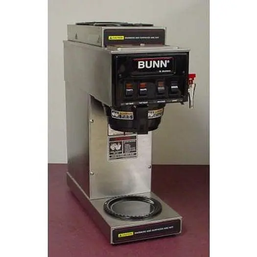 BUNN 3 BURNER COFFEE MACHINE WITH HOT WATER TAP