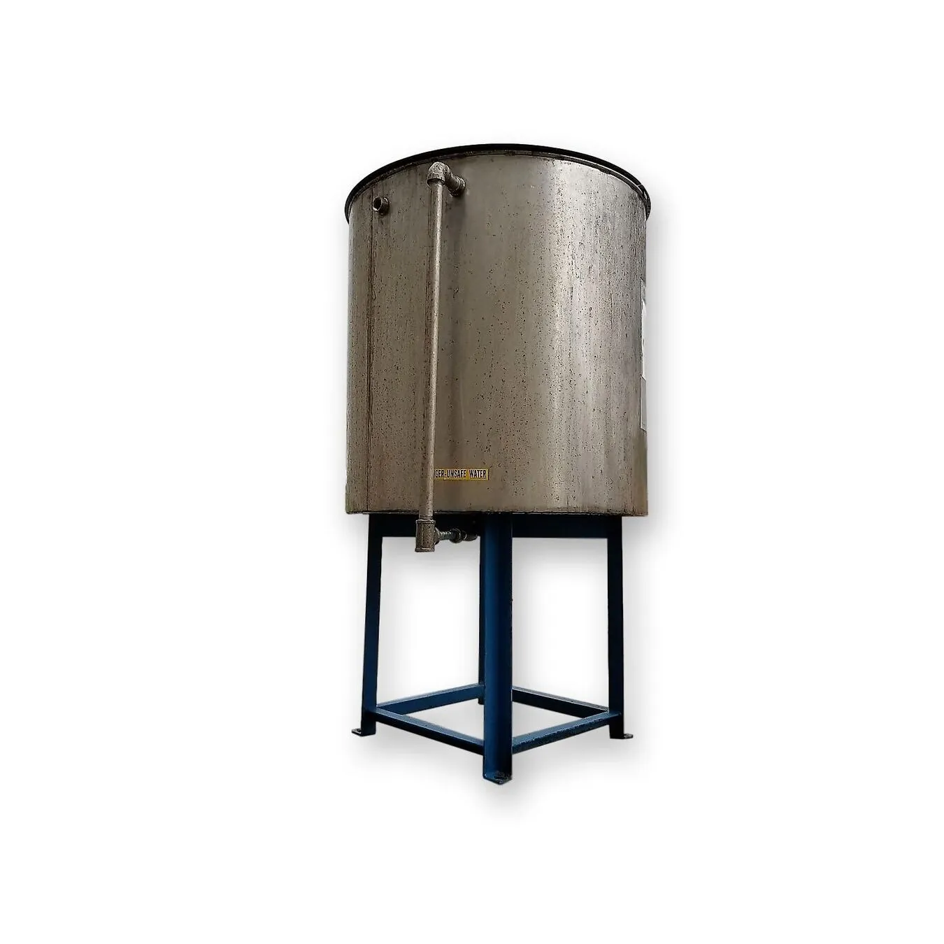 Used Stainless Steel Liquid Tank - 140 Gallon