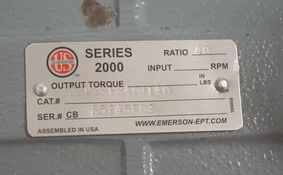NEW U.S. GEARMOTOR 2302SB340U140 REDUCER 40:1 RATIO