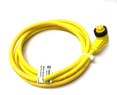 USED LUMBERG MINI POWER CABLE ASSEMBLY SGL-ENDED 500004283