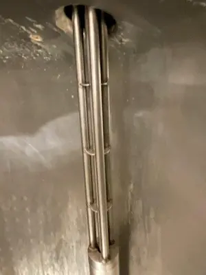 APV Crepaco Jacketed Tank with Pressure Vessel
