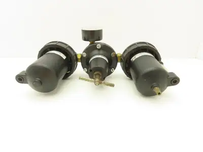 Watts Fluidair Pneumatic Air Filter Regulator Lubricator Combo 1/2"NPT