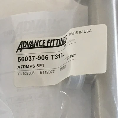 NEW Advance Fittings 56037-906