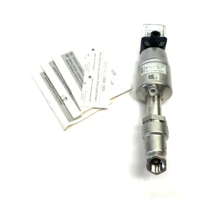 USED GEMÜ ANGLE SEAT GLOBE VALVE 2/2-WAY BODY