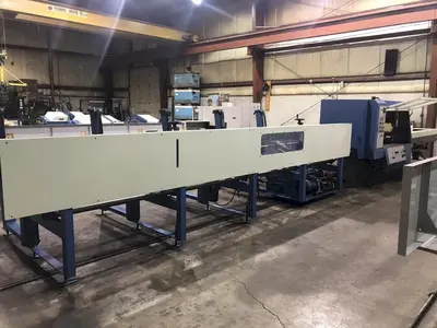 SIMEC MODEL CICLOMEC 122 CNC AUTOMATIC COLD SAW WITH 20' LOADING RACK