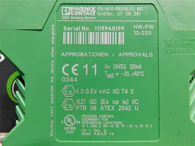USED PHOENIX CONTACT PSI-MOS-PROFIB/FO