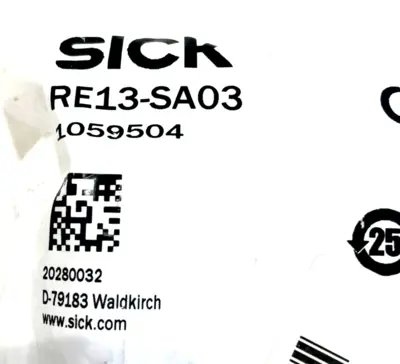 NEW SICK RE13-SA03 SAFETY SWITCH SENSOR RE13SA03