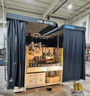 KARL DEUTSCH DEUTROFLUX UNIVERSAL MAGNETIC PARTICLE INSPECTION MACHINE