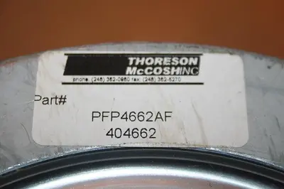 USED THORESON MCCOSH 404662 PFP4662AF