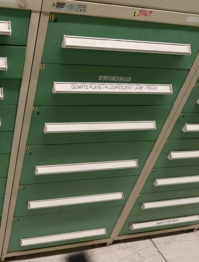 6-DRAWER VIDMAR CABINET: STOCK #21465