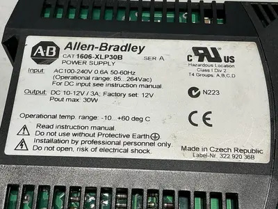USED ALLEN BRADLEY 1606-XLP30B SER. A
