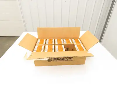 Bridgeport 231-DC2 EMT Conduit Connectors 3/4" Box Adaptor Screw Type Lot of 250