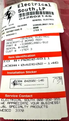 USED GE FANUC IC660ELB921