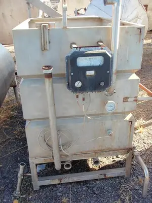 CIP, 2-Tank, 350 Gallon, S/st, Rectangular,, #S731534