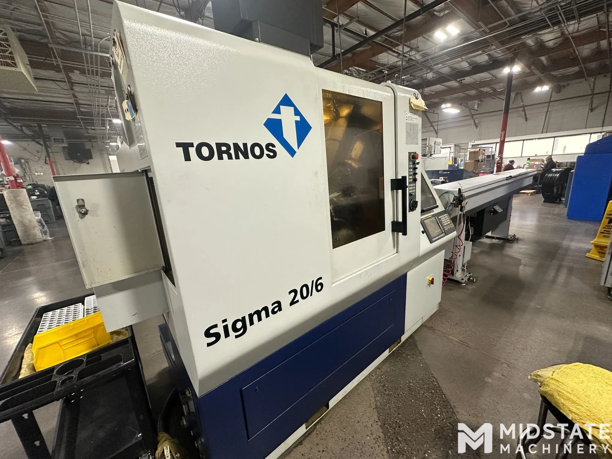 Tornos Deco Sigma 20-6 CNC Swiss Lathe, New in 2013