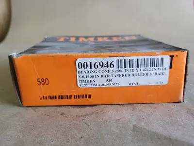 NEW TIMKEN 580