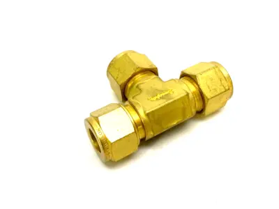 B-810-3 | Swagelok  Brass Compression Union Tee Fitting 1/2" Tube OD - New Other