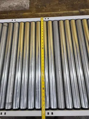Used INTELLIGRATED LIVE ROLLER CONVEYOR - V-BELT Roller Conveyors Wisconsin US | Packer City Sales #1297862