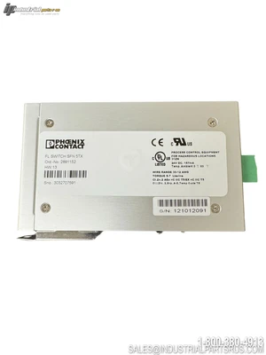 New | in-Stock PHOENIX CONTACT 2891152 Network Switches Kentucky US | Industrial Parts R Us Inc. #1496179