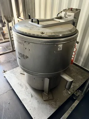 North Star 755 XP perforate basket centrifuge, 304SS.