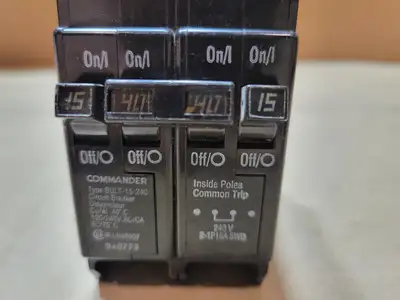 Used COMMANDER BQLT-15-240 Circuit Breakers British Columbia CA | Lenmark #1488985