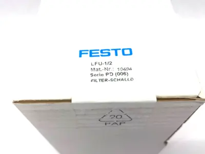 NEW FESTO FILTER MUFFLER 1 ΜM FILTER GRADE G1/2 LFU-1/2