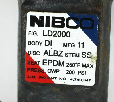 USED NIBCO LD 2000