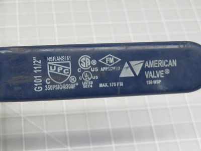 New | in-Stock AMERICAN VALVE _UNKNOWN_ Valves/Fittings | OCO Industrial #1732859